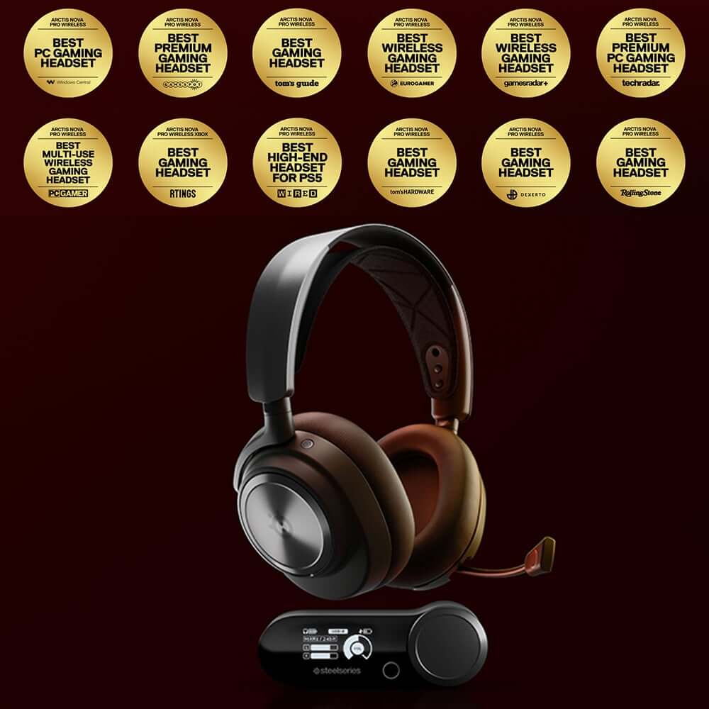 หูฟัง SteelSeries Arctis Nova Pro Wireless for PlayStation สีดำ_1
